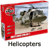 Airfix Plastic Kits – Helicopters – Westland Lynx, Boeing Apache Longbow, Boeing Chinook, Westland Sea King