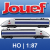 Jouef HO Gauge Model Railway - Hornby International - Scale 1:87 - Locomotives, Wagons, Coaches, Track, Train Sets