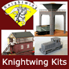Knightwing International Model Railway Kits -  Cranes, Signal Boxes, Buildings, Locos, Lorry's