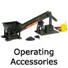 Hornby Model Railway Operating Accessories - Operating Conveyor, Operating Tipper, Operating Timber Yard, operating Timber Depot Yard, Operating Gravel Tipper