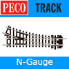 Peco N-Gauge Track -  Code 80 - Model Railway Track