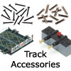 Hornby Model Railway Accessories - Track Pins, Fishplates, Buffer Stops, Track Supports, Railway Crossing, Track Rubber, Uncoupler Uncoupling Ramp, Fencing