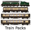 Model Railway Shop - Hornby Model Railway Train Packs - GNER, GWT, Pendolino, HST's